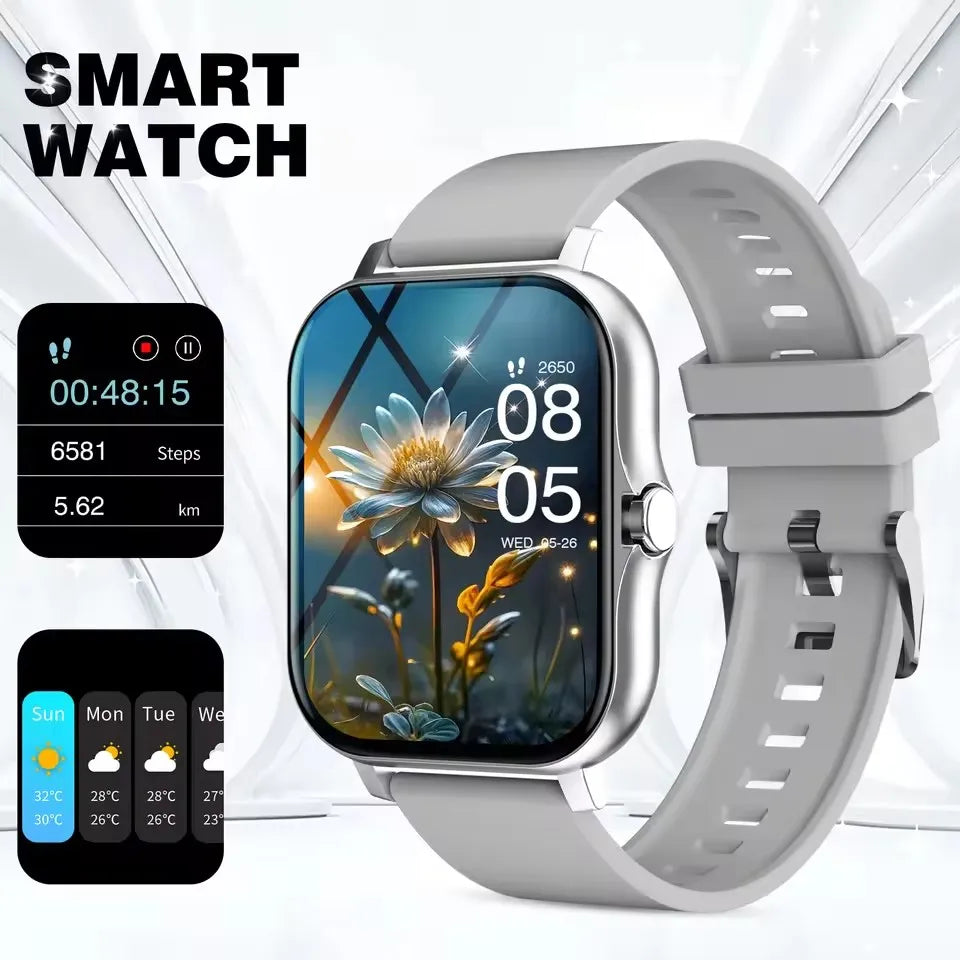 2027 New 1.83"Screen Smart Watch for Men Women Gift Full Touch Screen Sports Fitness Watch Bluetooth Call Digital Smartwatch H10