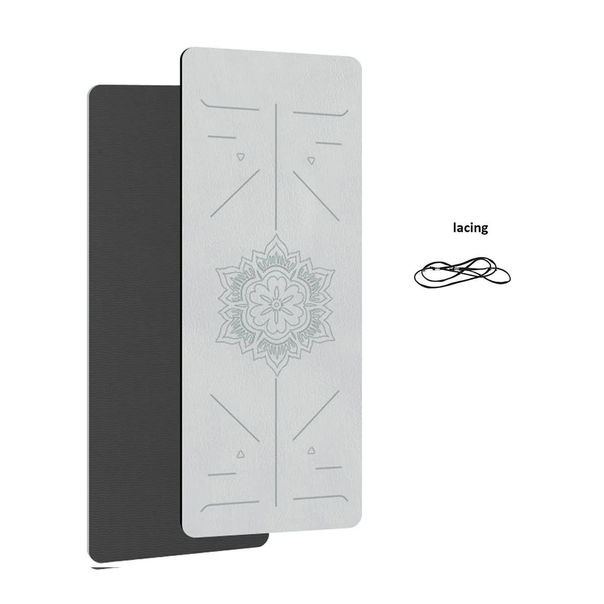 6 mm TPE Yoga Mat, 180 × 57 cm for Yoga and Pilates