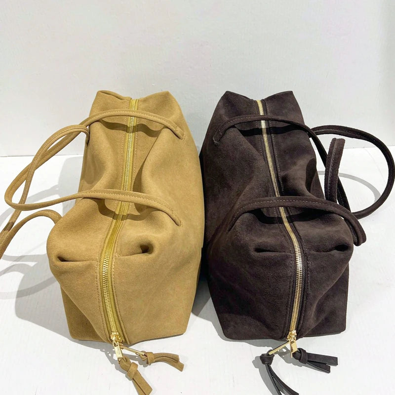Customize Initials Leather Bowling Bags For Women Luxury Designer Handbag Purse 2026 New In Cowhide Top Handle Underarm Shoulder