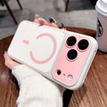 Luxury Fabric Backboard Magnetic Phone Case For iPhone 18 17 Air 16 15 14 Plus 13 12 Pro Max For Magsafe Wireless Charging Cover