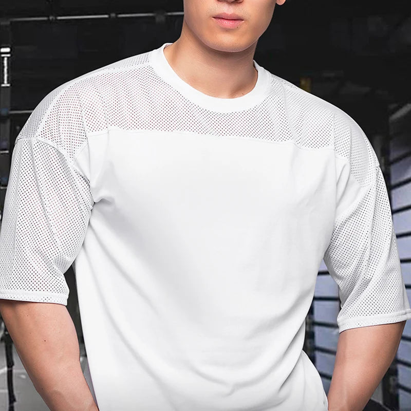 T-shirt uomo a maniche corte per allenamento
