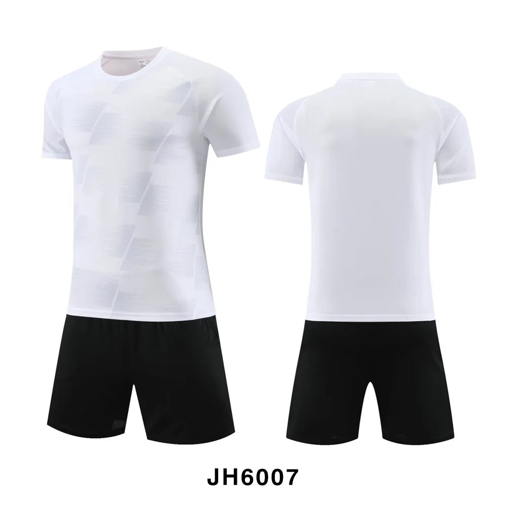 Adult Football Jersey Uniform Soccer Customize Men Kit Sports Clothes Women Futsal Sportswear Training Tracksuit Suit Clothing