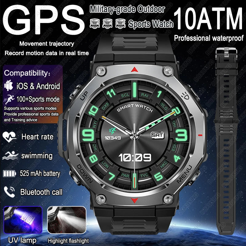 Bluetooth Calling Sports Smartwatch with 5 ATM Rating