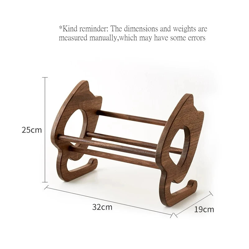 Wooden Desktop Book Stand and Bookend