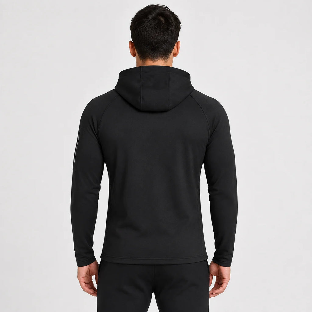 Maglia sportiva uomo a maniche lunghe girocollo