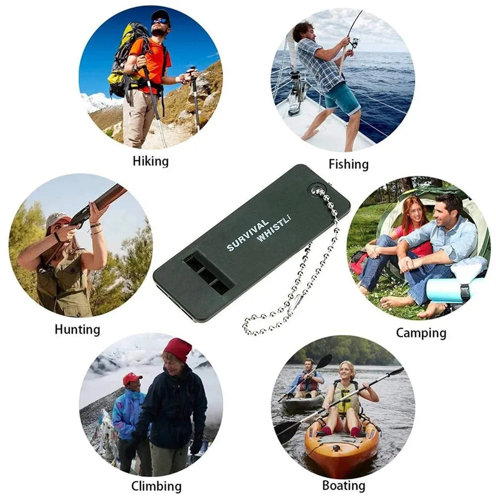 Three-Hole Outdoor Signaling Whistle