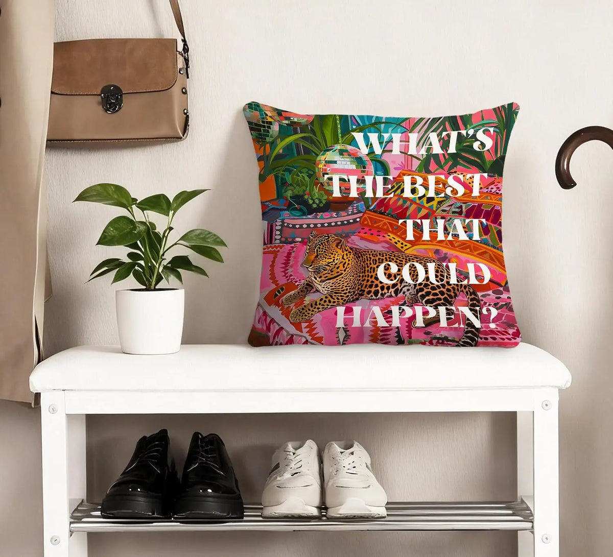 Funda de almohada con estampado tropical, cojín decorativo para dormitorio, casa, cama y accesorios del hogar