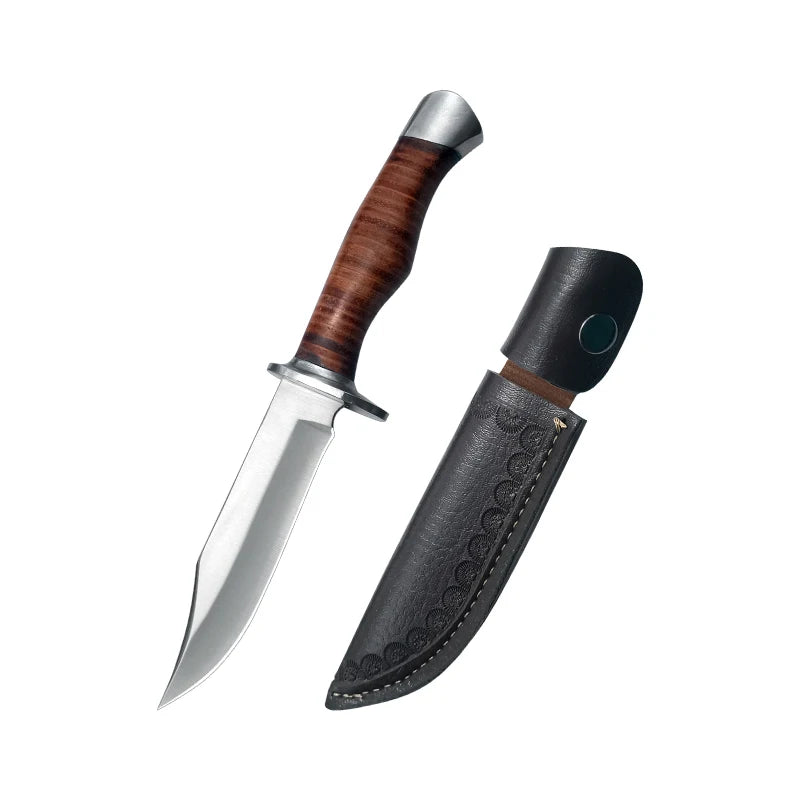 Taktisches Outdoor-Jagdmesser, ein Taschenmesser für Camping, Überleben in der Wildnis und den täglichen Gebrauch.