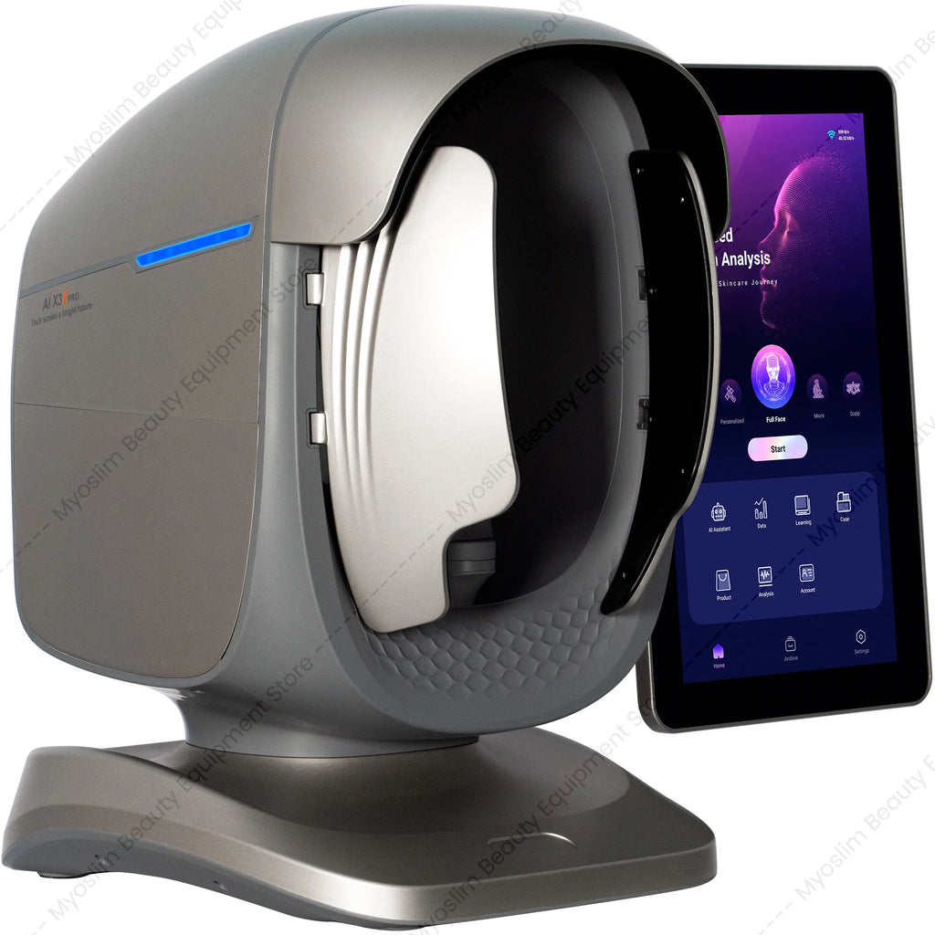 NOUVEAU Magic Mirror Machine d'analyse faciale numérique 3D Description du produit Analyseur de peau Instrument de détection d'image intelligent IA
