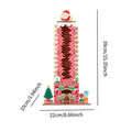 Christmas Advent Calendar Wooden Desktop Christmas Ornament for Home Holiday Party Living Room Decors calendario de adviento