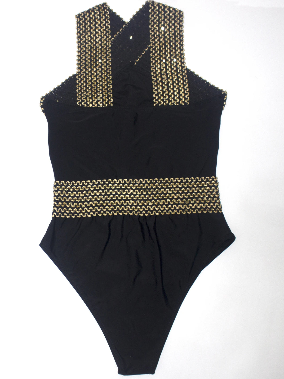 Damen-Badeanzug mit Neckholder und überkreuzten Trägern, einteilig, verstellbar, figurformend, modisch und bequem, für verschiedene Figurtypen