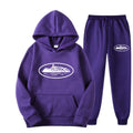 Ensemble sweat à capuche ample unisexe NICE, doublé polaire et imprimé, motif prisonnier diabolique, écologique, doux et confortable, tenue décontractée
