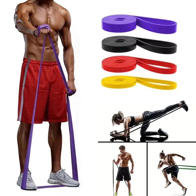 Set da quattro bande elastiche per allenamento