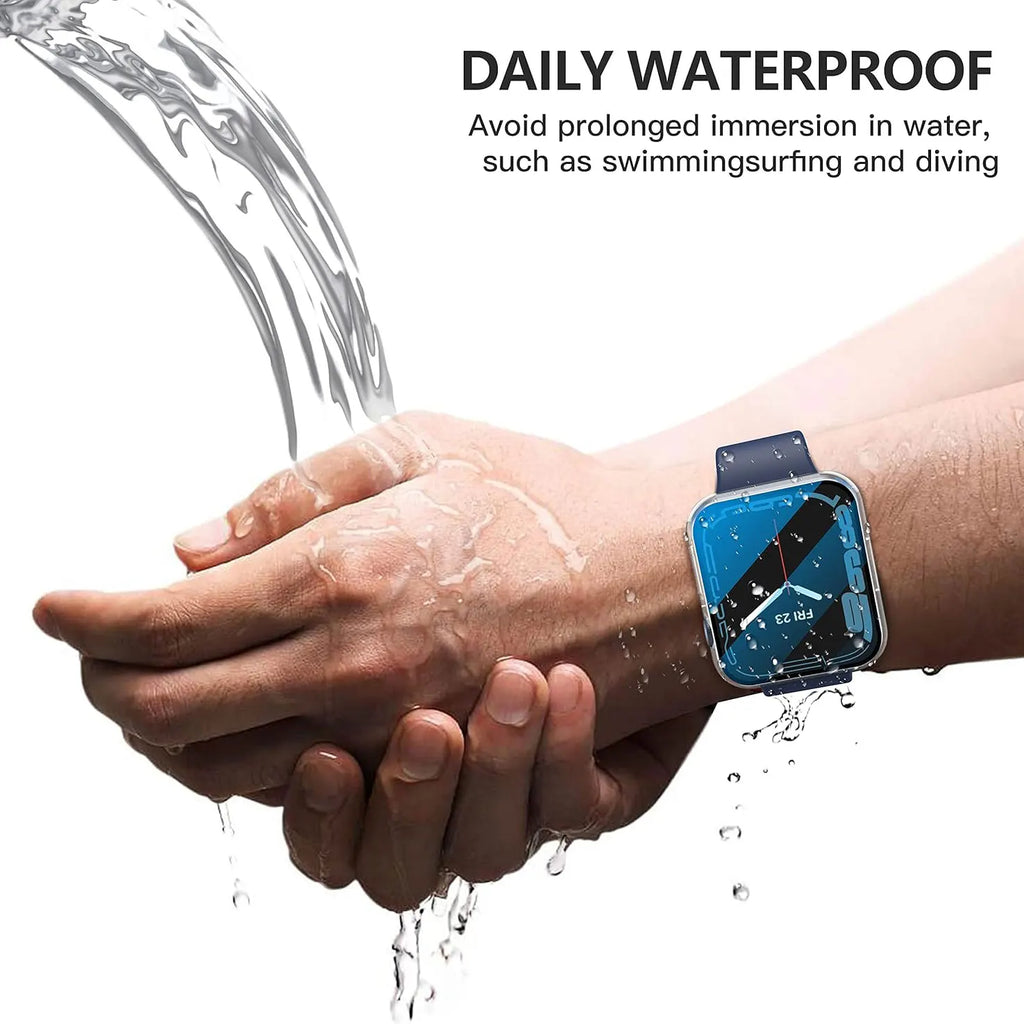 Screen Protector Cover For Apple Watch 45mm 41mm 44MM 40 42MM 38MM TPU Bumper Accessories iwatch Series Ultra 9 8 7 SE 6 5 3 2 1