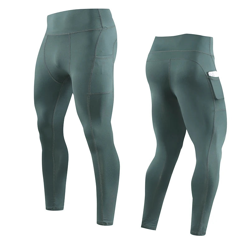 Men’s Running Tights and Compression Sports Pants