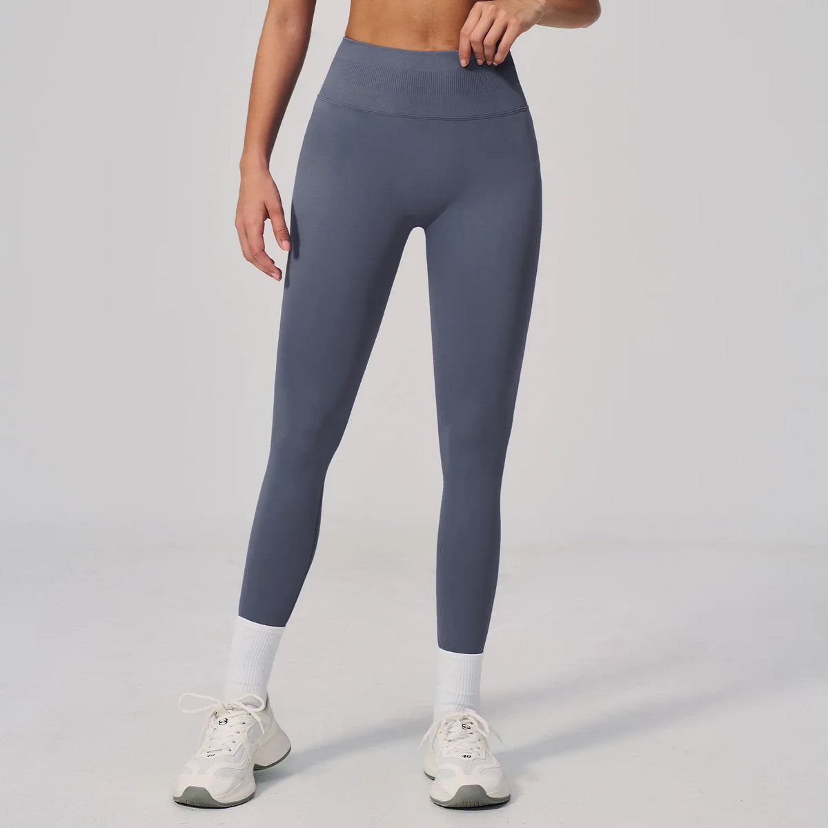 Leggings yoga donna a vita alta