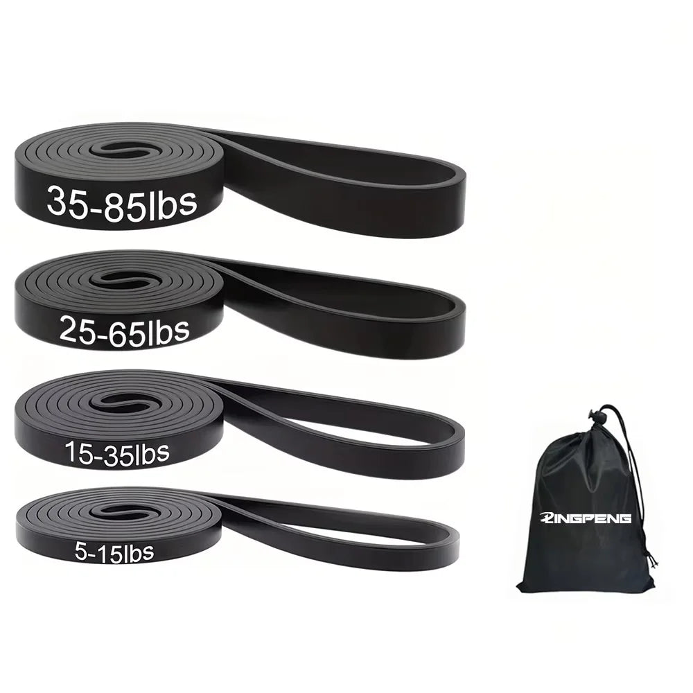 Resistance Band Set for Strength Training and Pull-Up Assistance