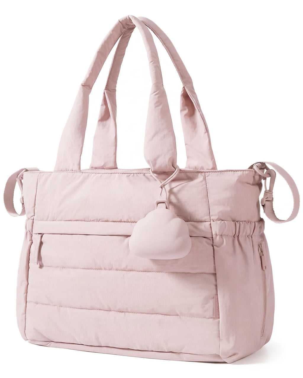 BAGSMART Diaper Bag Tote Large Mommy Bag Pacifier Case Water Resistant Nappy Bag with Changing Pad Stroller Clips for Travel