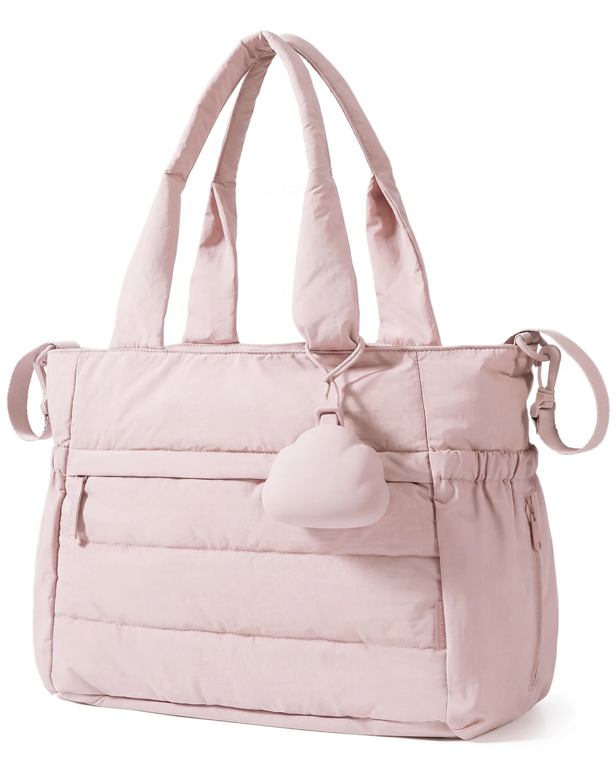 BAGSMART Diaper Bag Tote Large Mommy Bag Pacifier Case Water Resistant Nappy Bag with Changing Pad Stroller Clips for Travel