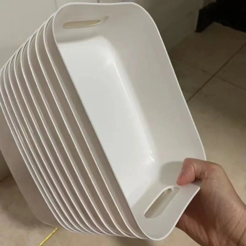 Panier de rangement, objets divers de bureau domestique, boîte de rangement pour étudiants, étagère de tiroir de cuisine, générateur de revenus