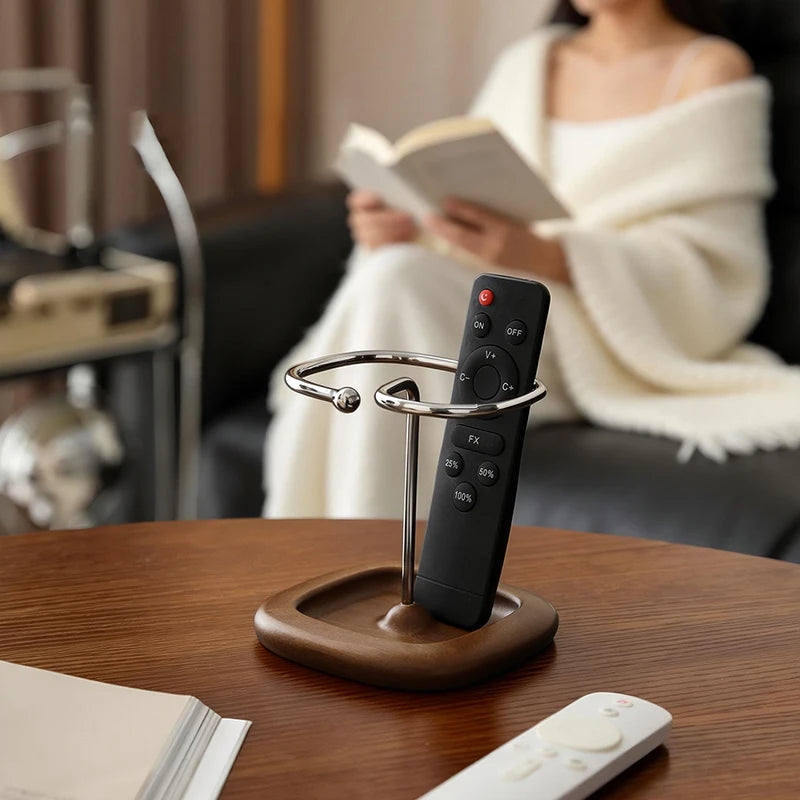 Soporte organizador de sobremesa para guardar mandos a distancia, estante para mandos de TV y aire acondicionado y otros objetos, ideal para el hogar y el escritorio de estudio.