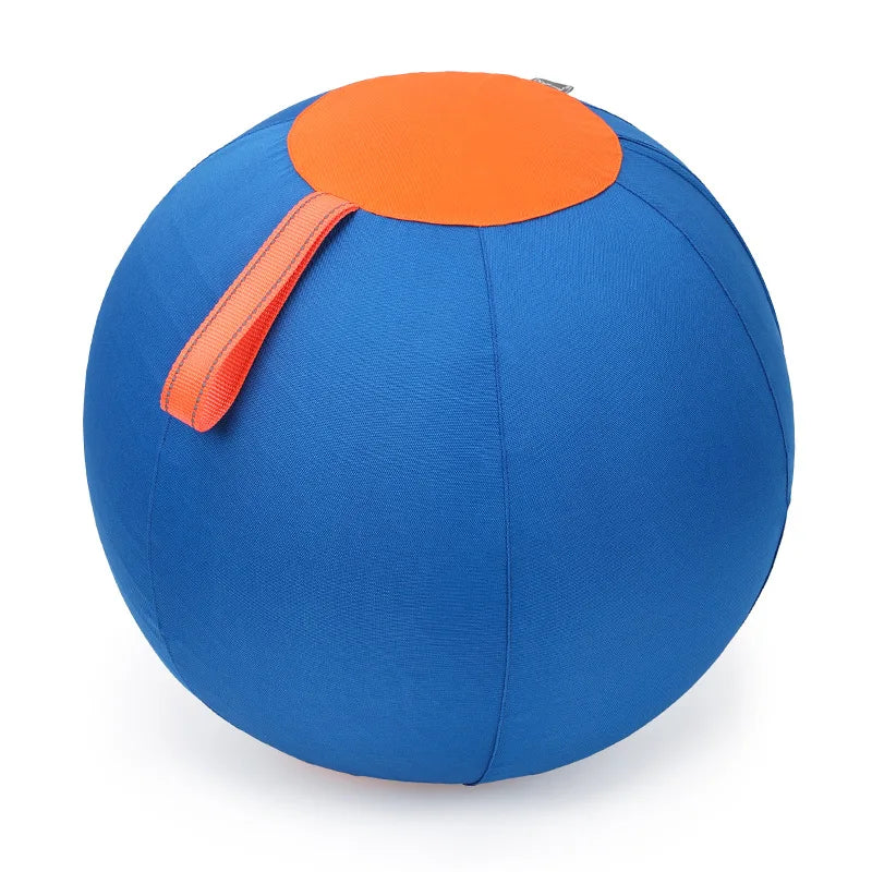Mascota | Juguete para lanzar para perros, pelota grande inflable de poliéster duradero, para masticar, dentición, aburrimiento y entretenimiento autónomo, resistente