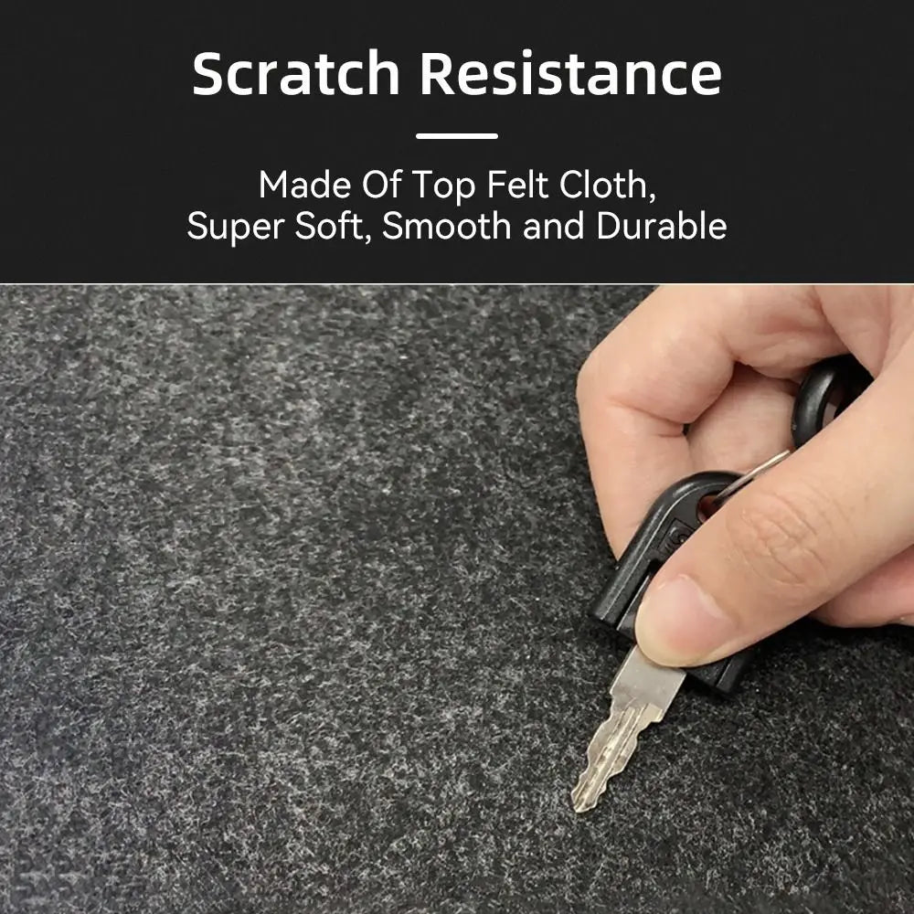 Schreibtischunterlage aus Wollfilz für Tastatur und Maus – 3 mm