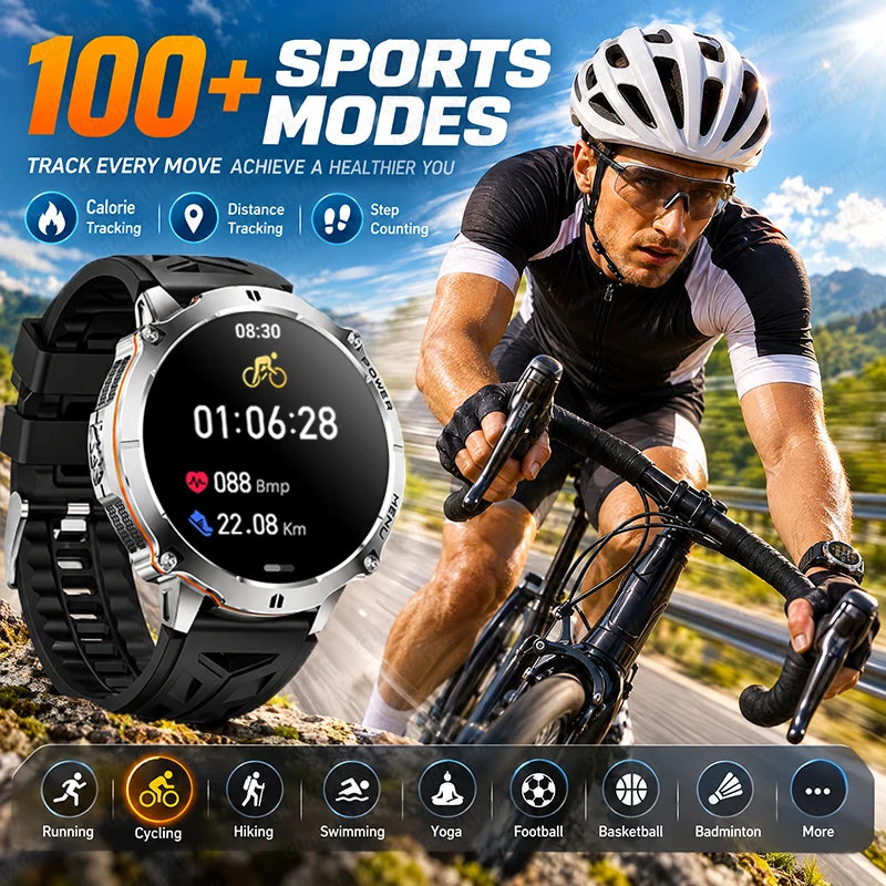 T-RX6 Ultra GPS Sports Smartwatch with Compass