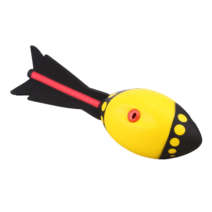 1Pc Torpedo Javelin Fun Athletics Sports Training Wearable Soft Equipment Soft Javelin Soft Torpedo Javelin with Whistle