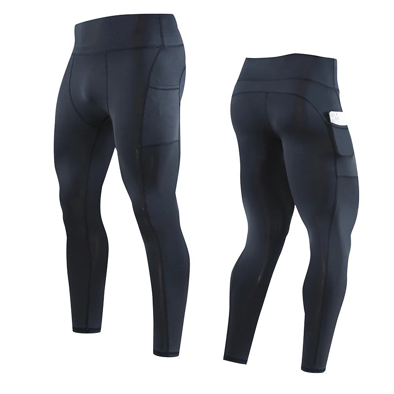 Men’s Running Tights and Compression Sports Pants