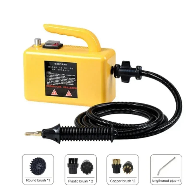 2600w220V High Temperature Steam Cleaner Portable Sterilization Pressure Jet Washer Machine for Home Car Kitchen Air Conditioner