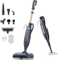 VM6 Steam Mop Cleaner 1300W Power High Temperature with Rotating Mop Pad 10 in 1 Lightweight for Home Kitchen Vacuum Steam Clean
