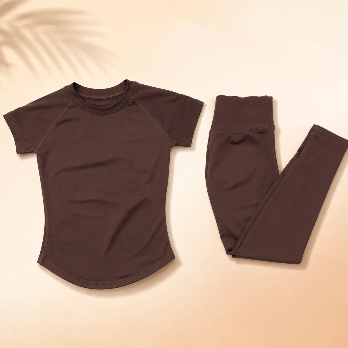 Ensemble yoga femme, 2 pièces, haut et legging