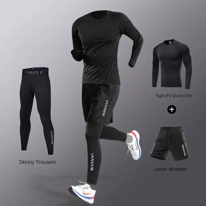 Men’s Quick-Dry Training Set, 3-Piece Options