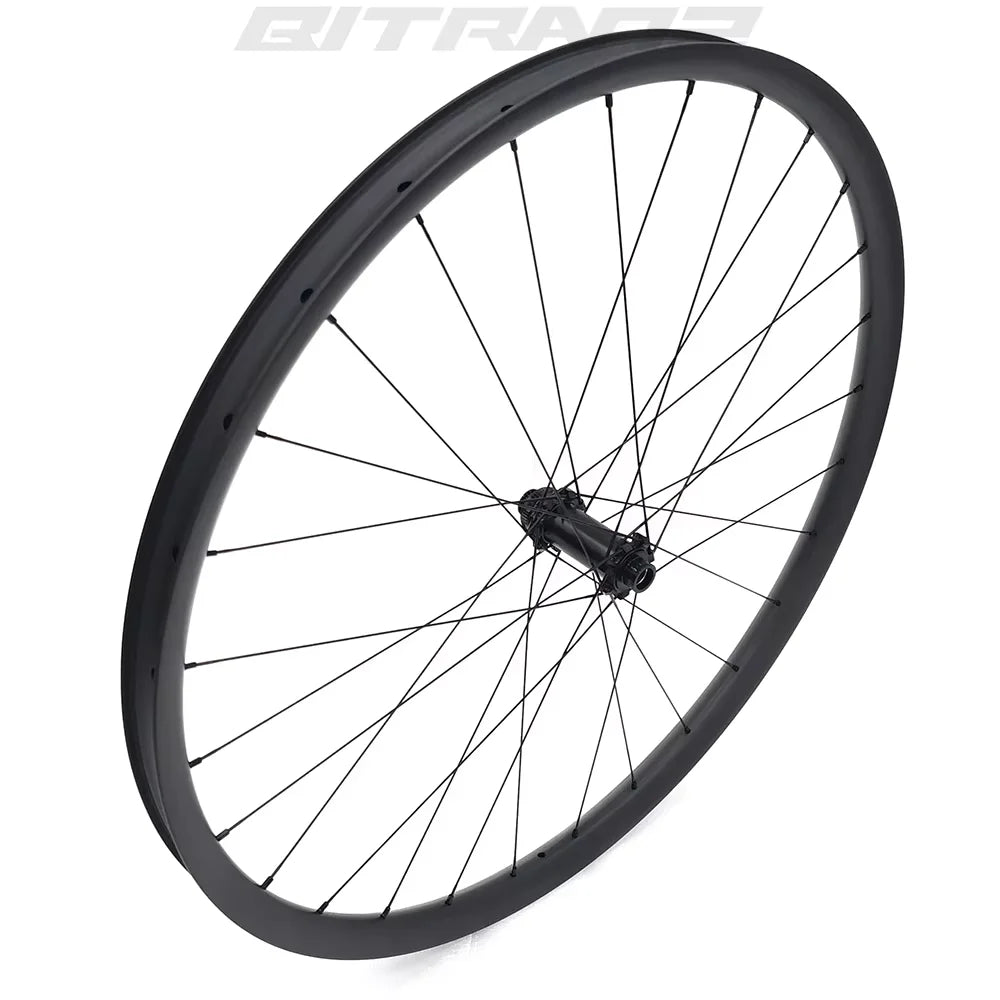 29er Light Bicycle Ruedas XC Boost de Carbono 23mm Asimetría Disco 28/30/32/34/36mm Goldix M160SL Ratchet Juego de Ruedas Tubeless para Bicicleta de Montaña