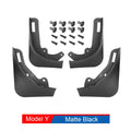 Mud Flaps for Tesla 2020 - 2024 2025 Model Y Juniper Splash Guards Fender No Drilling No Tape All Weather Mudflaps Accessories