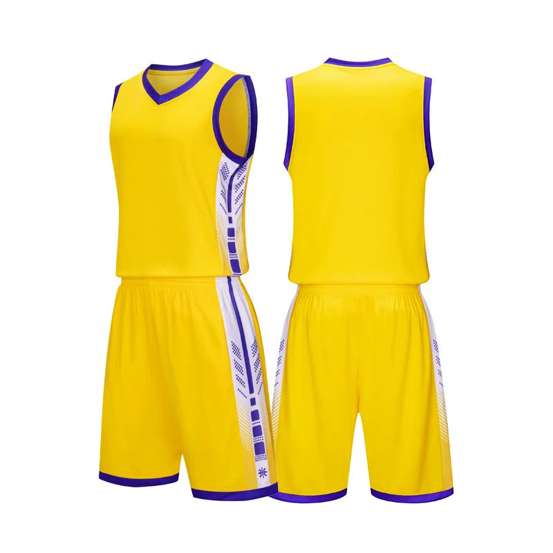 Adult Kid Basketball Jersey Youth Quick-drying Breathable Unisex Team Training Uniform Shirt Sportswear Child Tracksuit Outfit