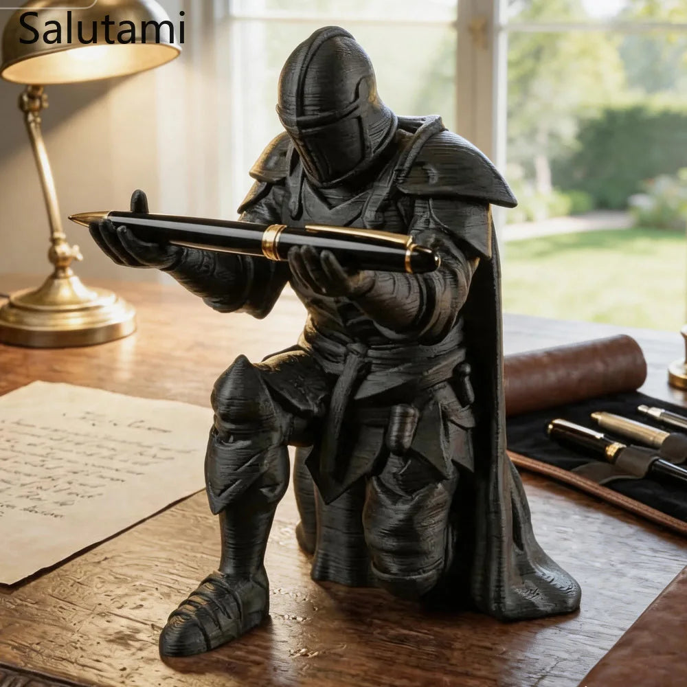 3D-Printed Medieval Knight Pen Holder