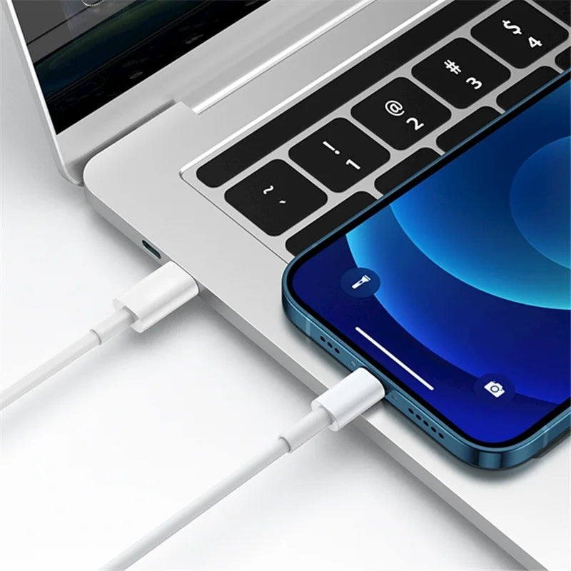10 PCS 20W PD Fast Charger Cable for iPhone 11 12 13 mini 14 Pro XS Max XR X 8 Plus SE Rapid Charging 1m 2m Data Cable With Box