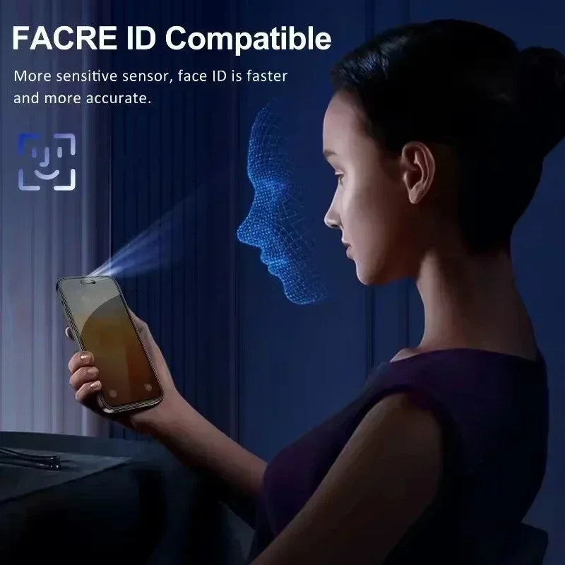 5 protections d'écran intégrales anti-espion pour iPhone 16 11 12 13 14 Pro Max Mini verre anti-regard 8K pour iPhone 15 PRO XR X XS MAX