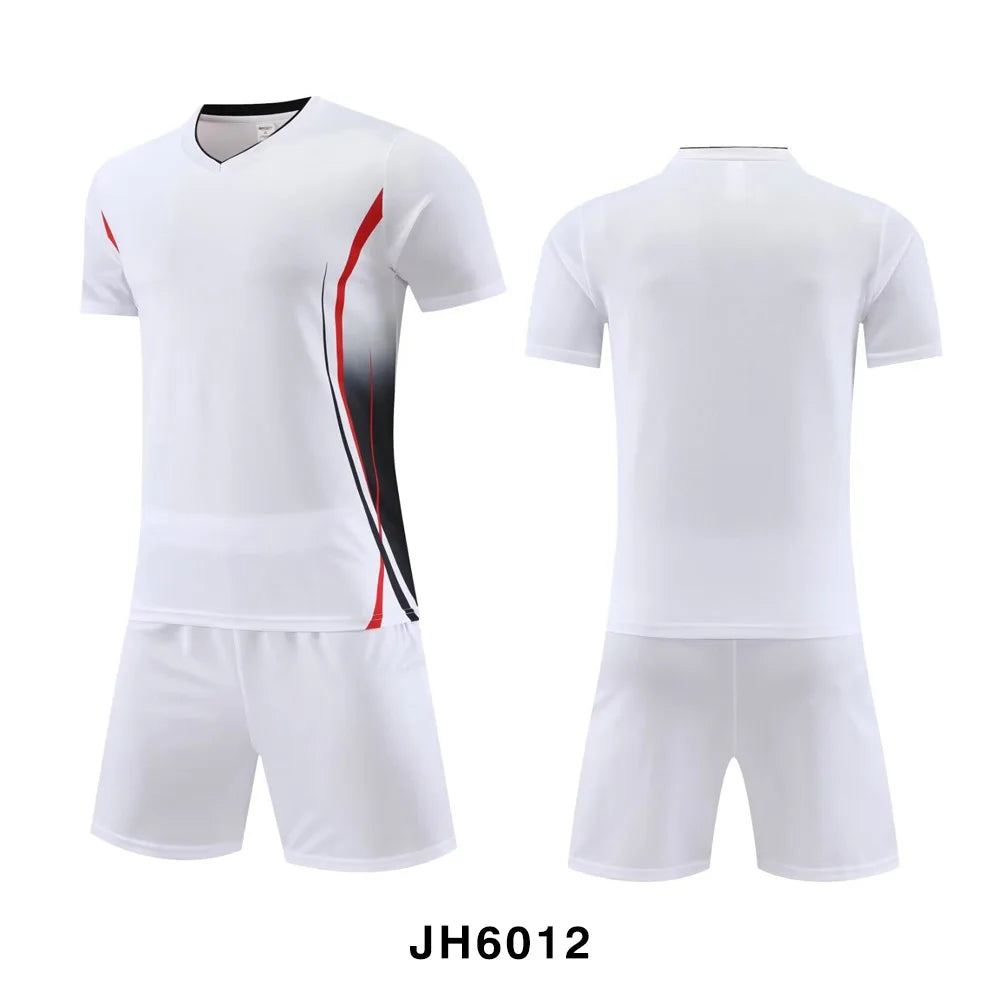 Adult Football Jersey Uniform Soccer Customize Men Kit Sports Clothes Women Futsal Sportswear Training Tracksuit Suit Clothing