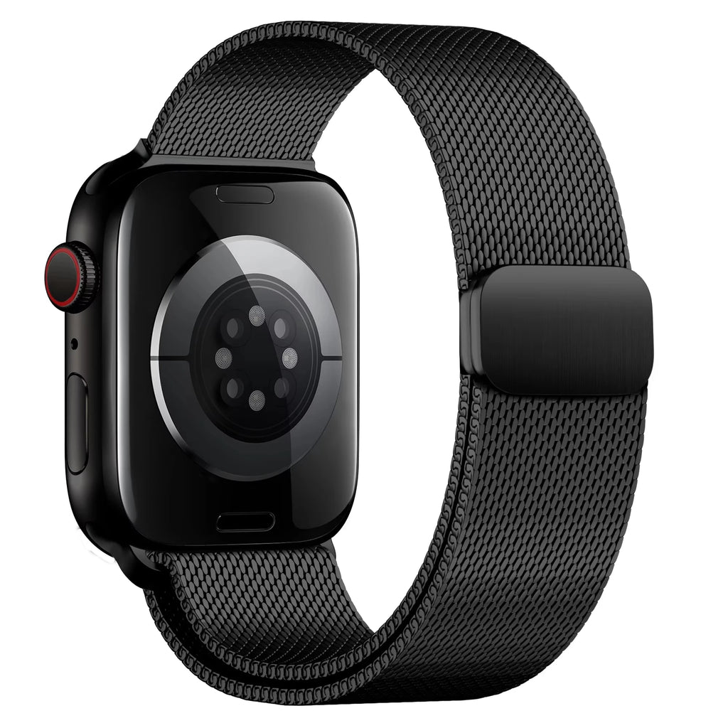 For Apple Watch Milanese Loop Strap 46 42 44 40 45mm Original Metal Correa Bracelet iWatch Series 12 11 10 9 8 SE Ultra 3 4 Band