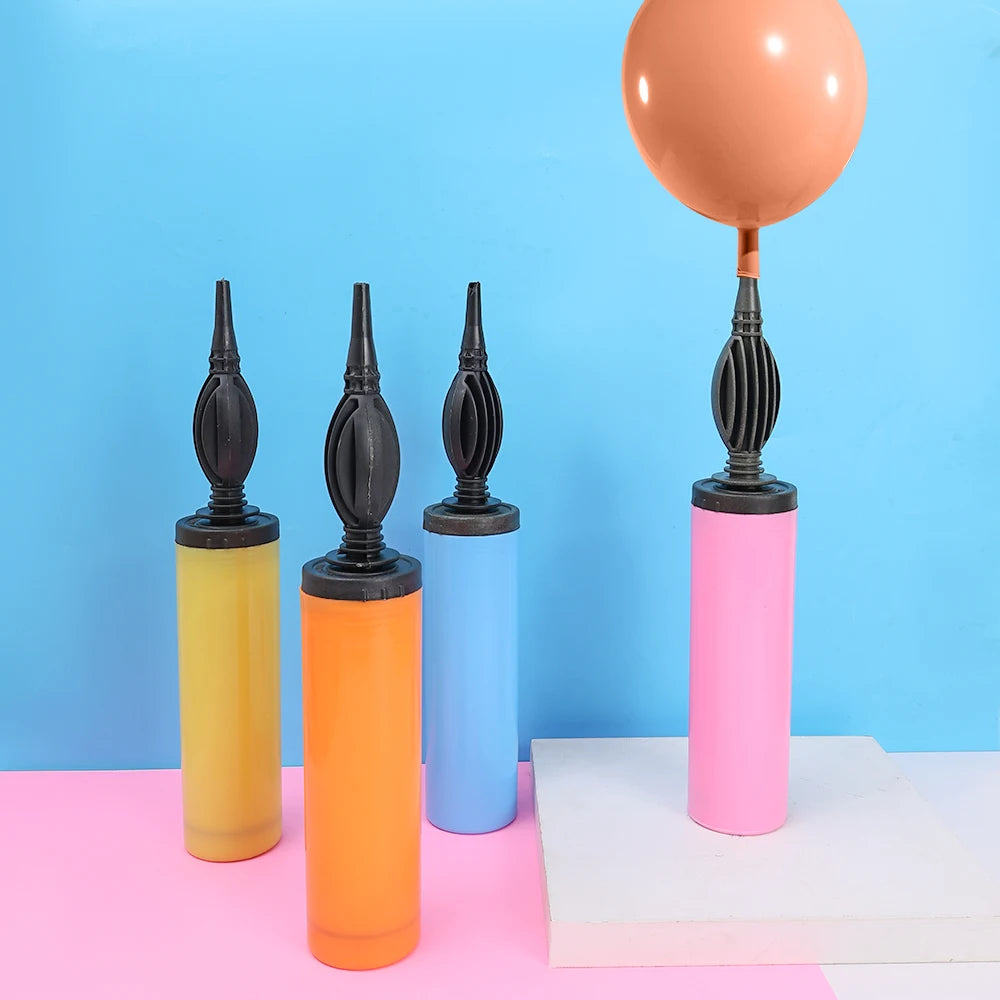 Balloon Pump Hand Push Balloon Inflater Birthday Party Wedding Supplies Quality Balloons Air Pump Accessories Home Decoration