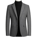 New Arrivals Men's Blended Wool Non-Iron Suit Jacket European SizingBusinessCasual Jacket Minimalist Fashion DesignTrendyStyling