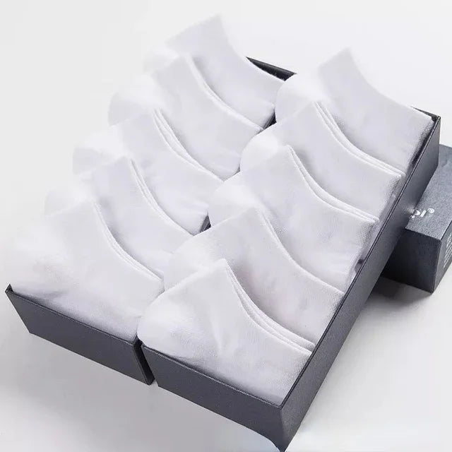 10 pairs / Low Black White and Gray Cotton Socks Men's Socks Breathable Sports Socks Men's Ankle Socks Women's Socks EU 37-44