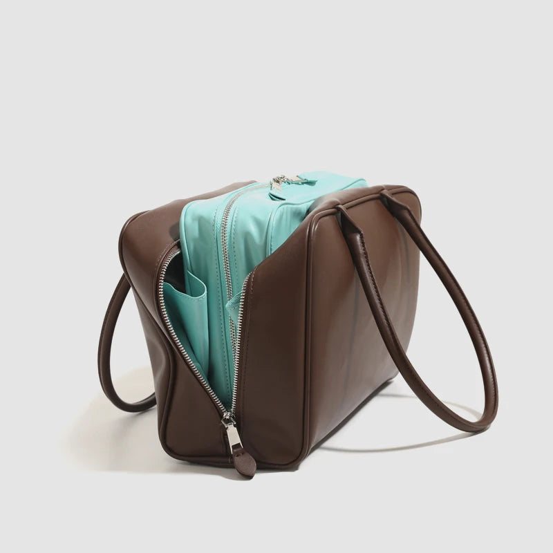 Classic Boston Pillow The Bags For Women Luxury Designer Handbags And Purses 2026 New In PU Top Handle Box Underarm Shoulder Bag