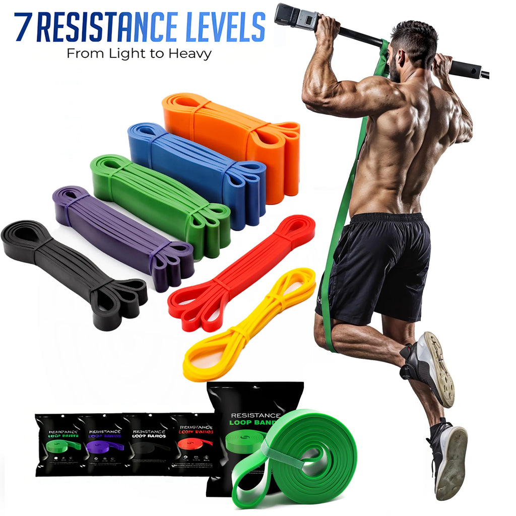 Heavy Resistance Bands for Strength Training and Home Workouts