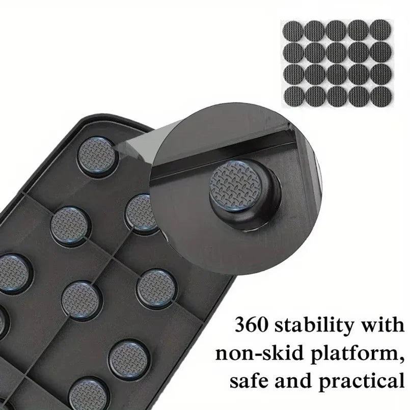 Foldable Push-Up Board Set with Handles for Home Training