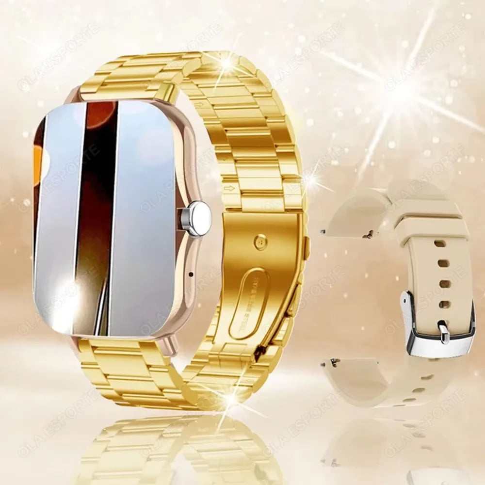 2026 New Bluetooth Call Smart Watch Information Push Men Women Health Monitoring Watch Pedometer Smartwatch For Android IOS HT30