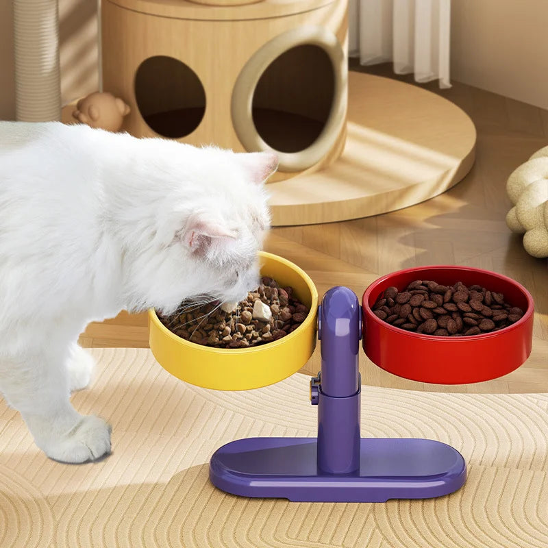 Artículos para mascotas: Comederos/bebederos para gatos, comederos para perros, comederos para mascotas antivuelco, de altura ajustable.